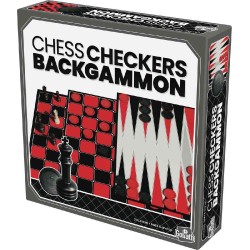 3EN1 JUEGOS - AJEDREZ BACKGAMMON DAMAS