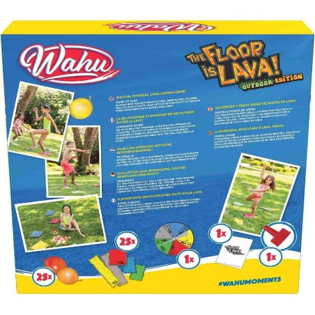 FLOOR IS LAVA OUTDOOR EDITION, JUEGO PAR