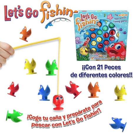 LET`S GO FISHING - JUEGO DE PESCA PARA N