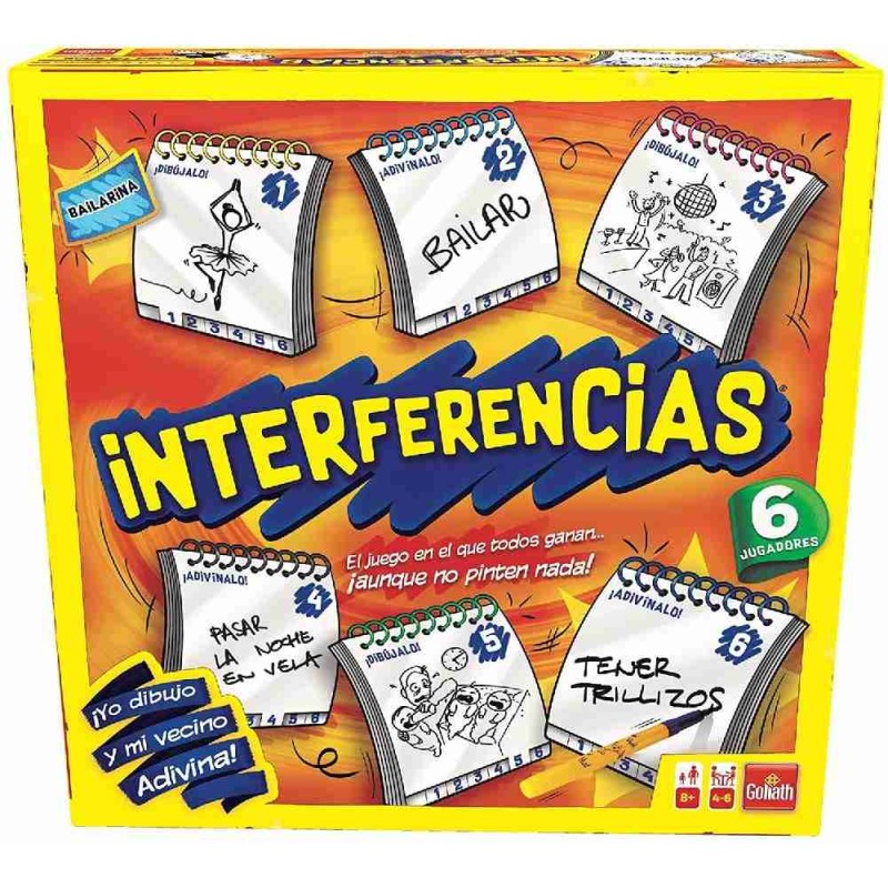 JUEGO INTERFERENCIAS 6 JUGADORES - GRAND