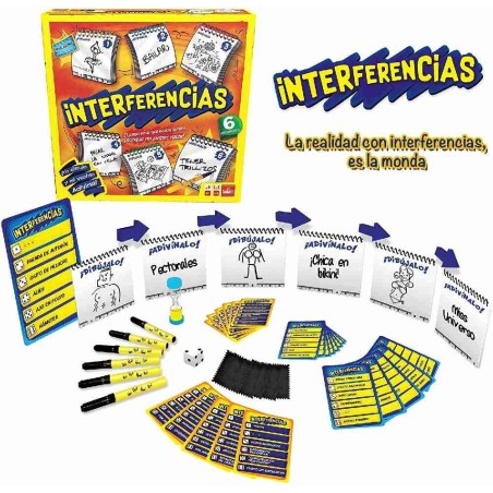 JUEGO INTERFERENCIAS 6 JUGADORES - GRAND