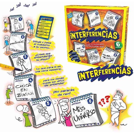 JUEGO INTERFERENCIAS 6 JUGADORES - GRAND