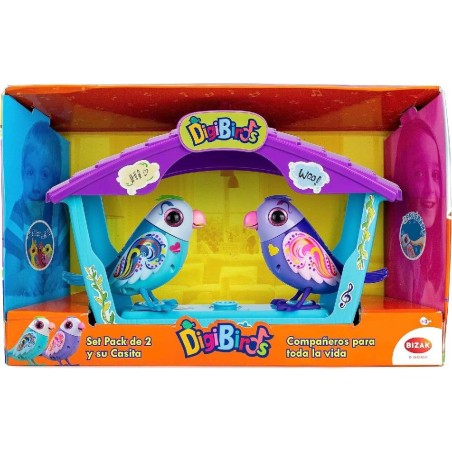 DIGIBIRDS PACK DE 2 Y SU CASITA