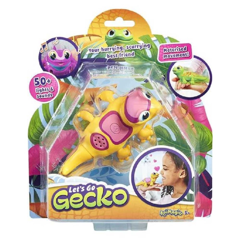 ANIMAGIC - GECKO (AMARILLO)
