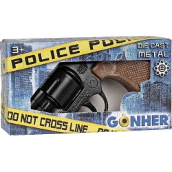 PISTOLA  REVOLVER POLICIA METAL 8 FULMIN
