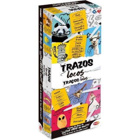 JUEGO TRAZOS LOCOS, EL DIVERTIDO DE TRAN