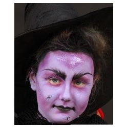 MAQUILLAJE AL AGUA LILA PROFESIONAL 2