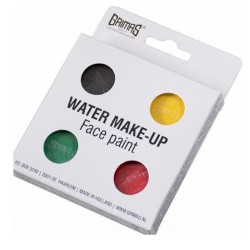PALETA 4 COLORES GRIMAS- NEGRO ROJO AMAR 2