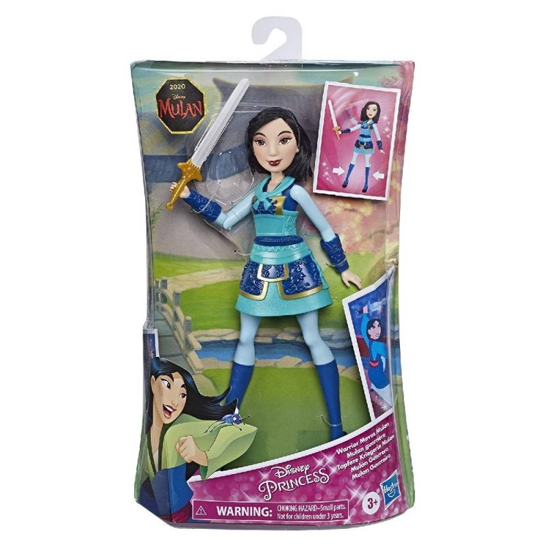 MUÑECA PRINCESA DISNEY - MULAN GUERRERA