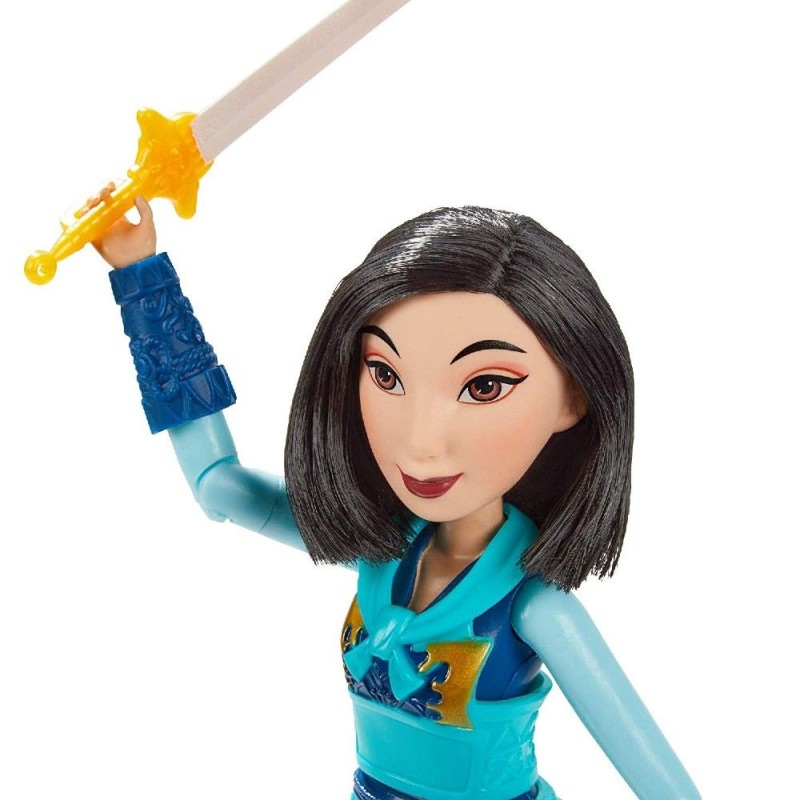 MUÑECA PRINCESA DISNEY - MULAN GUERRERA