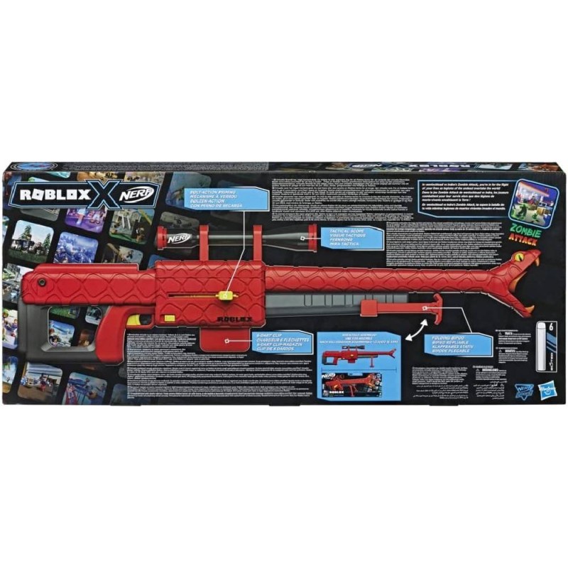 LANZADOR NERF ROBLOX ZOMBIE ATTACK