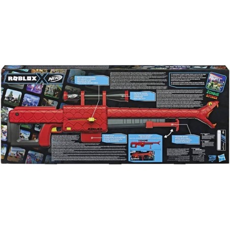 LANZADOR NERF ROBLOX ZOMBIE ATTACK