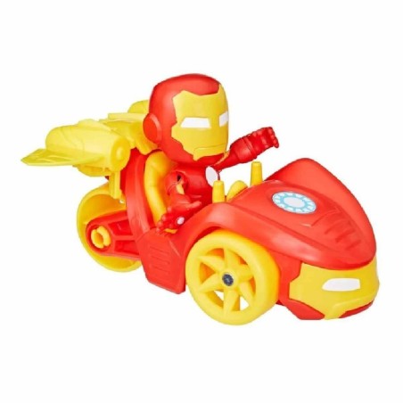 SPIDEY SET FIGURA Y VEHICULO IRON-MAN RA
