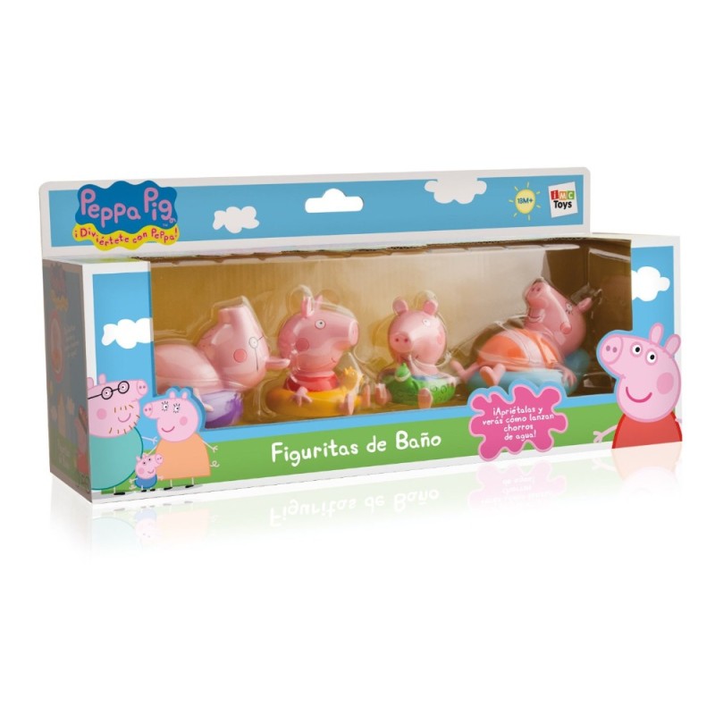 FIGURITAS BAÑO PEPPA PIG