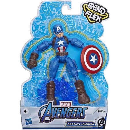 CAPTAIN AMERICA - BEND AND FLEX