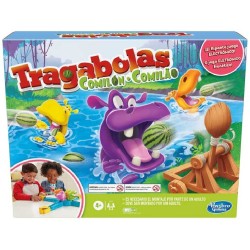 JUEGO TRAGABOLAS HIPPOS LAUNCHERS