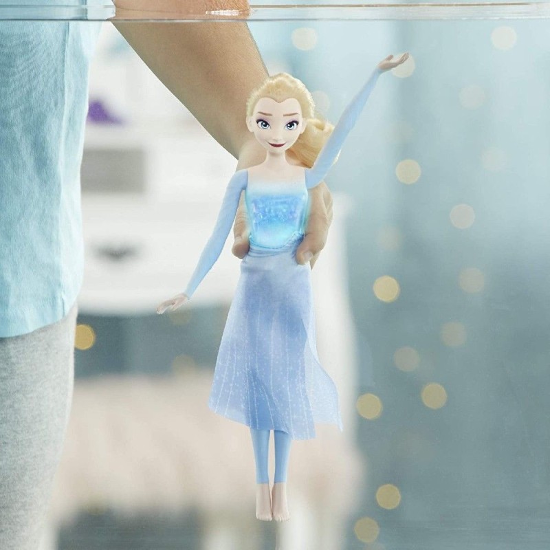 MUÑECA ELSA LUZ EN EL AGUA FROZEN - CPA