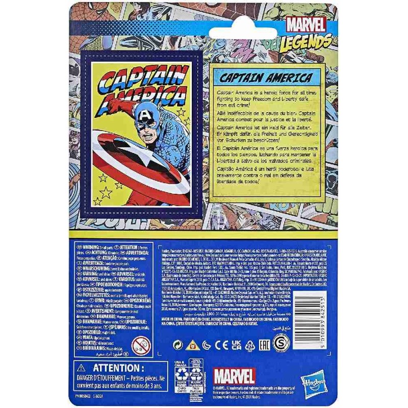 MARVEL LEGENDS RETRO CAPITAN AMERICA