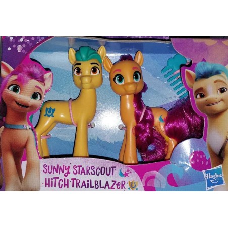 MLP MOVIE BFF ADVENTURES SUNNY HITCH PON