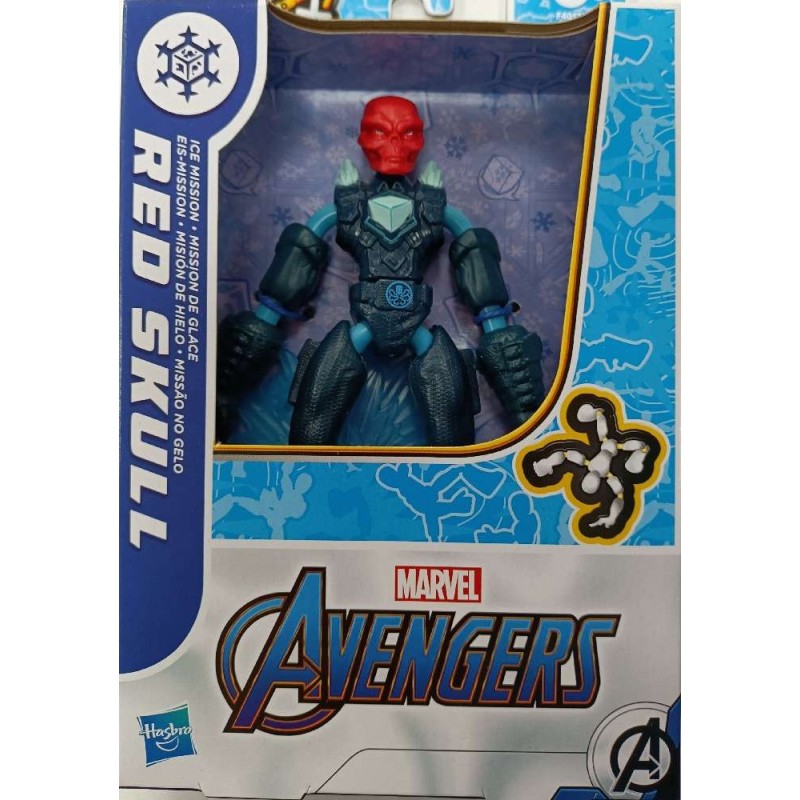 RED SKULL ICE MISSION BEND AND FLEX