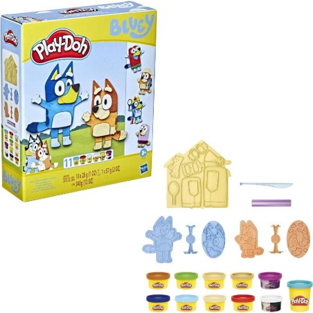 PLAY-DOH JUEGO  LOS DISFRACES DE BLUEY