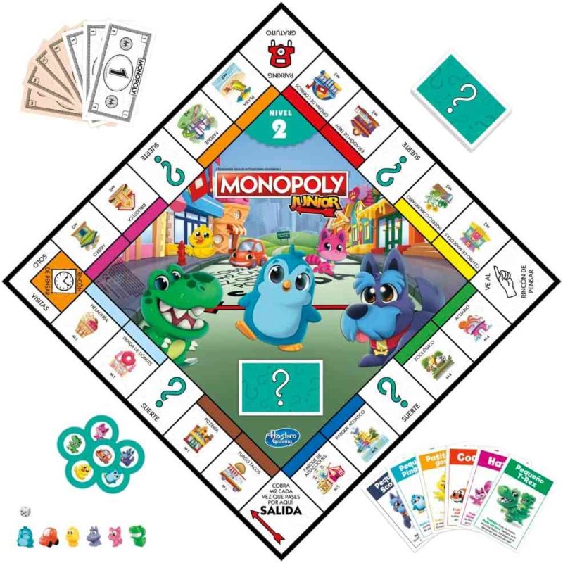 Monopoly Junior 2 Juegos En 1