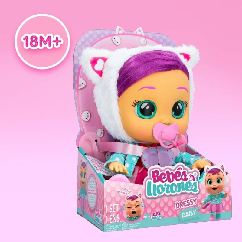 MUÑECO BEBES LLORONES DRESSY - DAISY