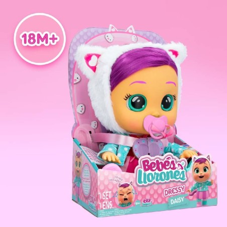 MUÑECO BEBES LLORONES DRESSY - DAISY