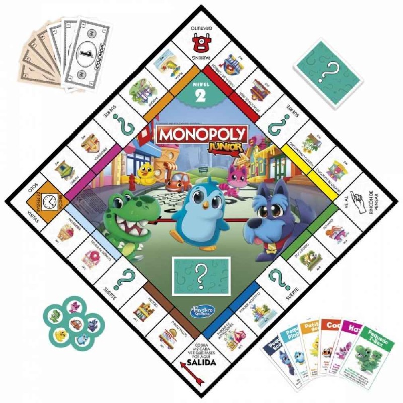 Monopoly Junior 2 Juegos En 1