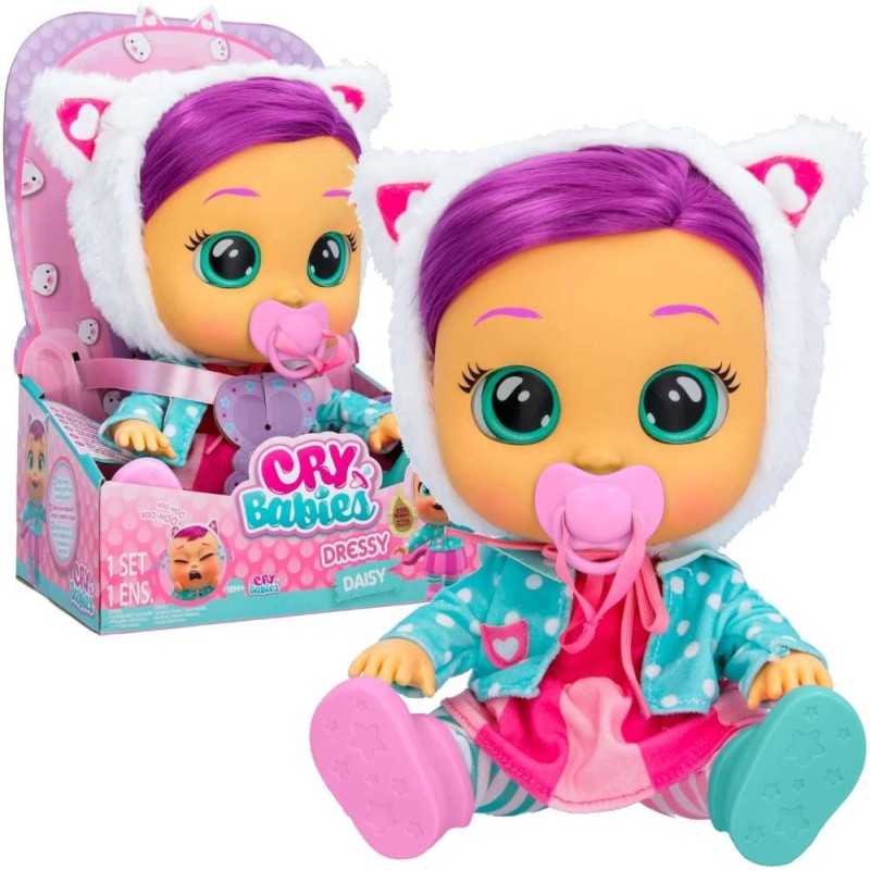 MUÑECO BEBES LLORONES DRESSY - DAISY
