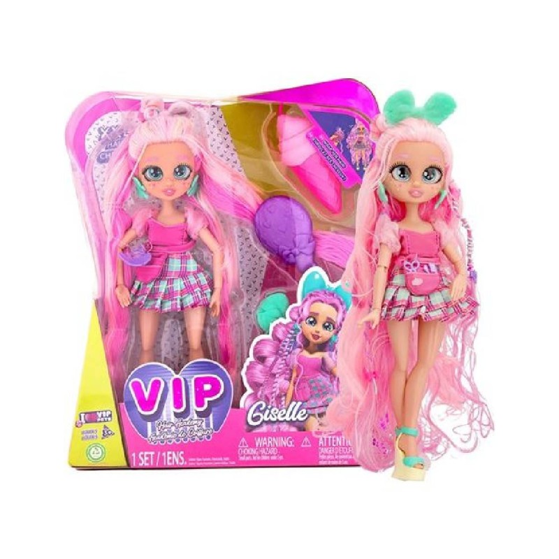 VIP DOLLS HAIR ACADEMY GISELLE