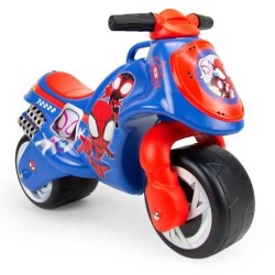 Moto correpasillos spidey 