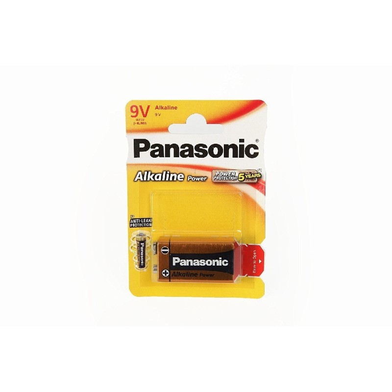 PILA 9V PANASONIC ALCALINA ALKALINA