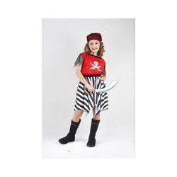 DISFRAZ PIRATA NIÑA 4-6 AÑOS