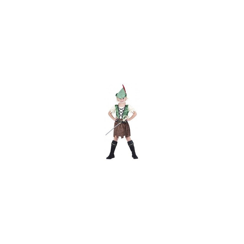 DISFRAZ ROBIN HOOD NIÑA 4-6 AÑOS