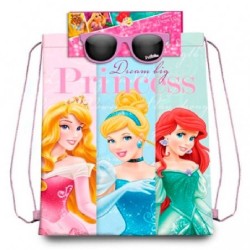 SACO MOCHILA + GAFAS SOL PRINCESAS DISNE