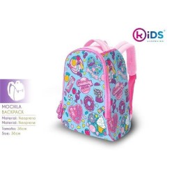 MOCHILA NEOPRENO CANDY 36CM.
