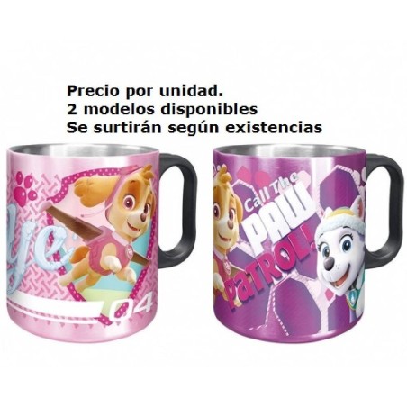 TAZA ACERO INOXIDABLE PATRULLA CANINA SK