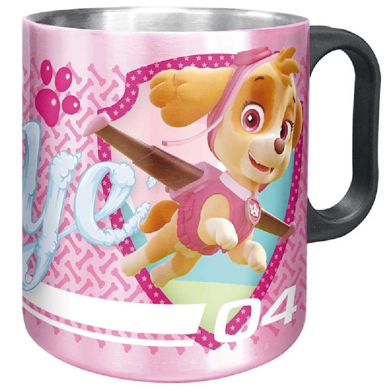 TAZA ACERO INOXIDABLE PATRULLA CANINA SK