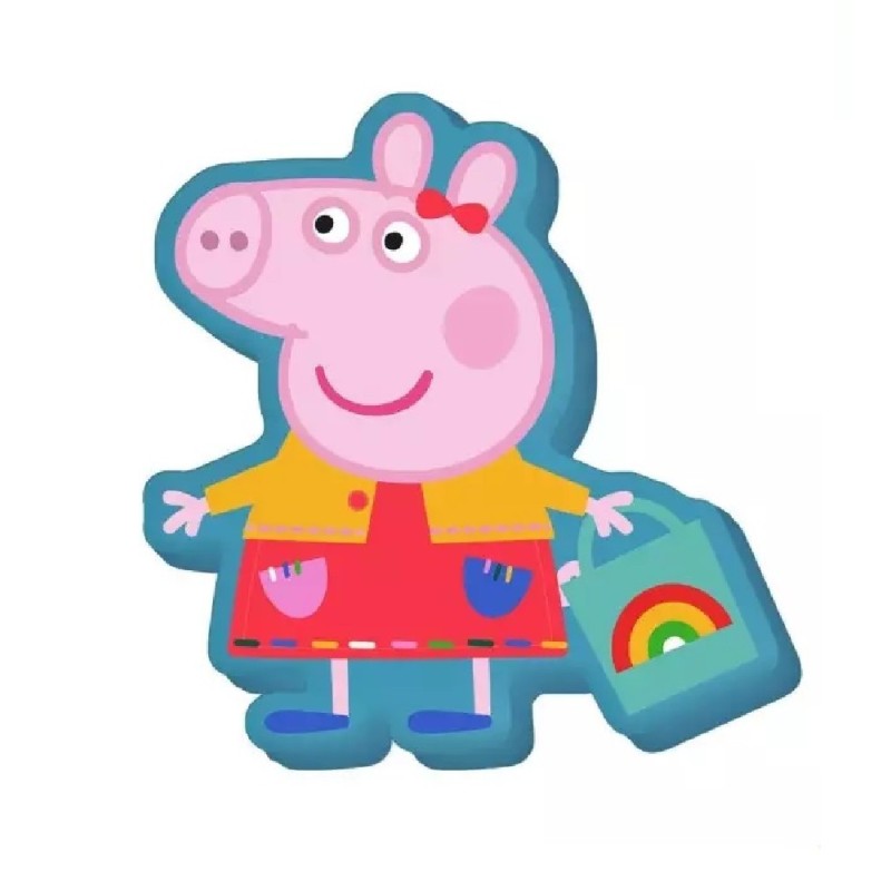 COJIN FORMA PEPPA PIG 35 CM