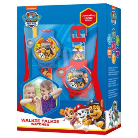 PAW PATROL RELOJ WALKIE TALKIE 2 EN 1