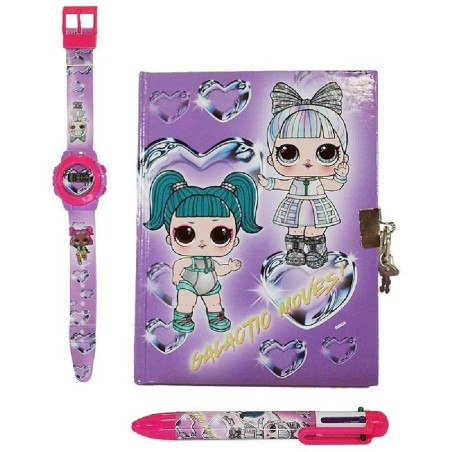 SET RELOJ DIGITAL + BOLI 6C + DIARIO SEC