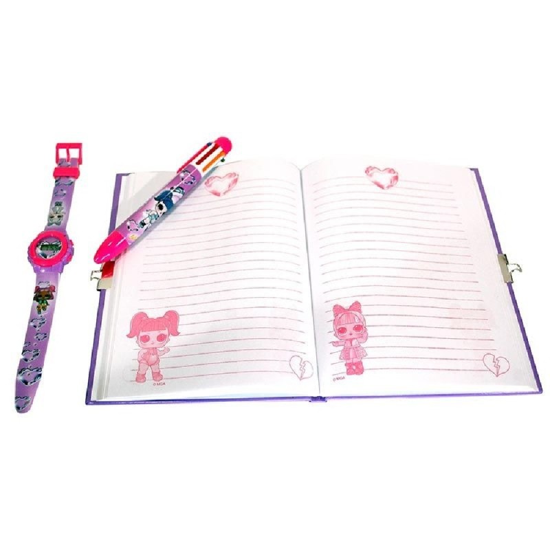 SET RELOJ DIGITAL + BOLI 6C + DIARIO SEC