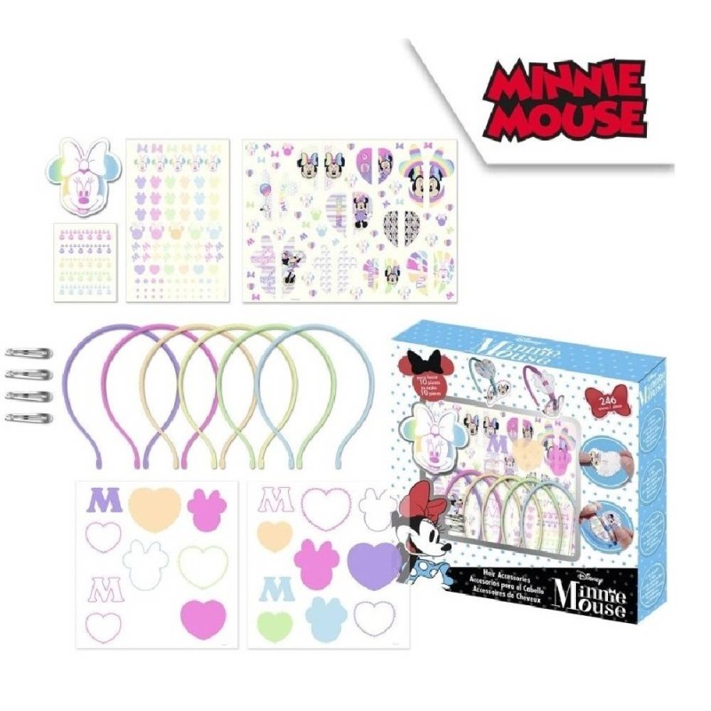 MINNIE FASHION SET COMPLEMENTOS PELO  24
