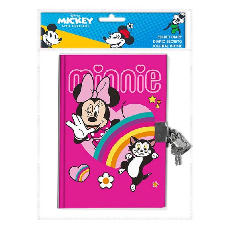 DIARIO CON CANDADO MINNIE