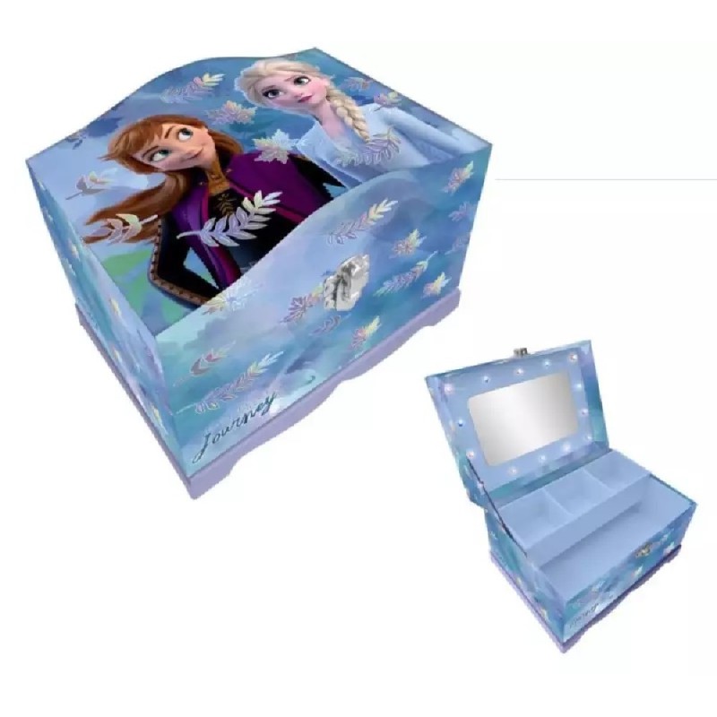 JOYERO FROZEN II DE VARIOS COMPARTIMENTO