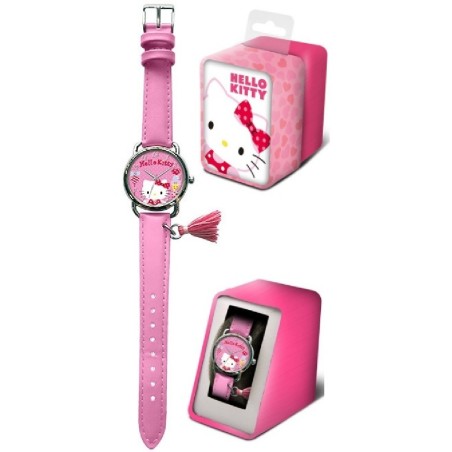 HELLO KITTY RELOJ ANALOGICO CORAL 6