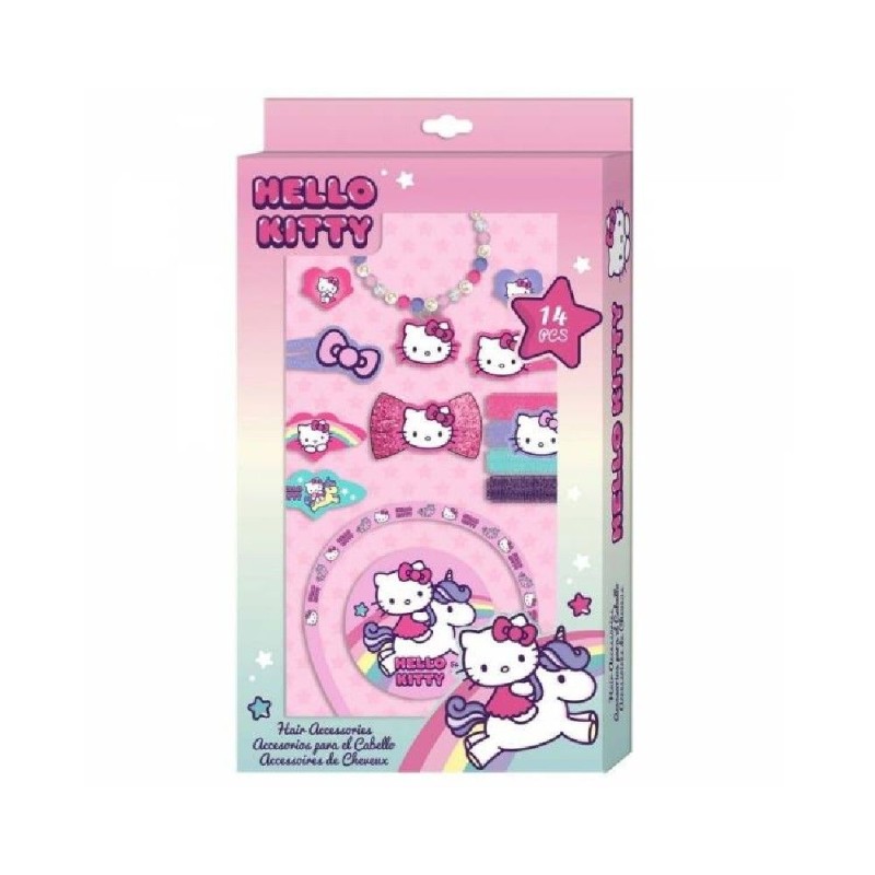 SET 14 PIEZAS ACCESORIOS PELO DE HELLO K
