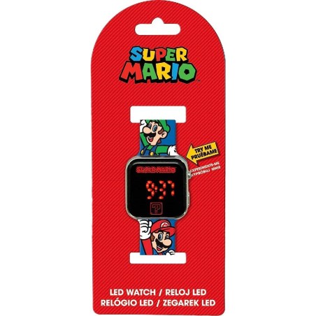 Reloj Led Super Mario