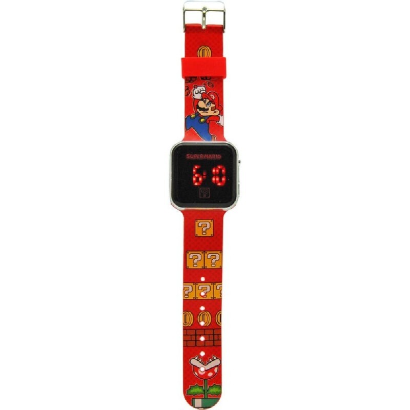 RELOJ LED SUPER MARIO